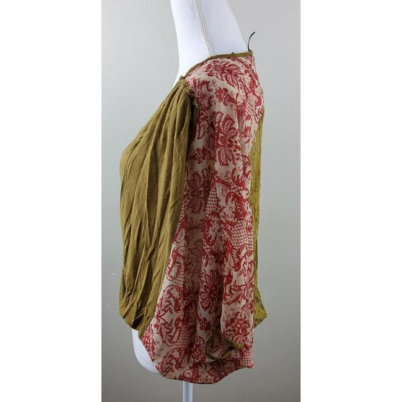 BKE Boutique Women's Multi Media Blouse Top Size XS/S - Picture 3 of 5